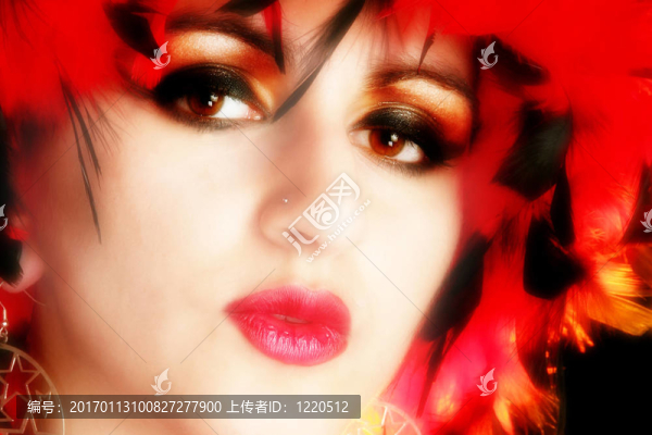 美麗的中東女人