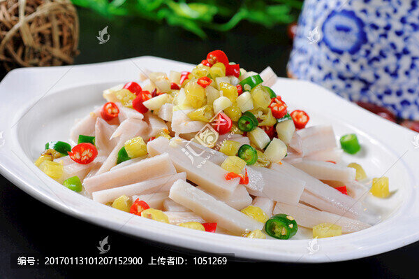 酸辣藕條