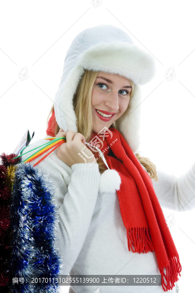 美麗的女人與禮物