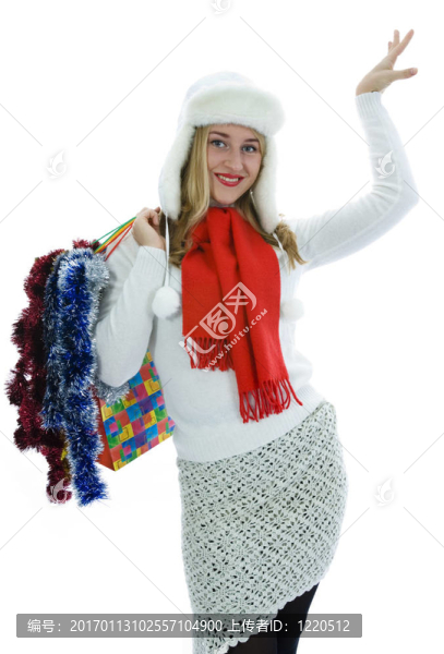 美麗的女人與禮物