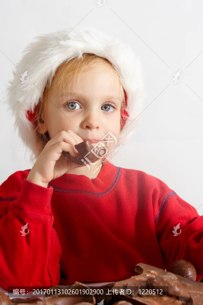 巧克力小Santa