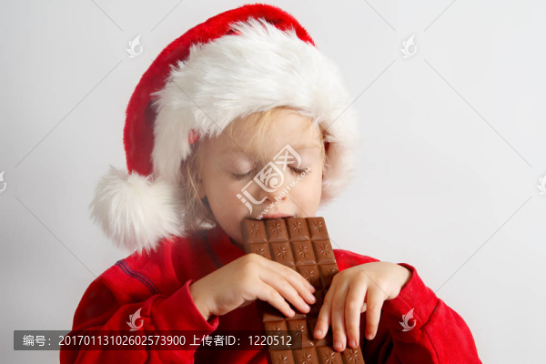 巧克力小Santa