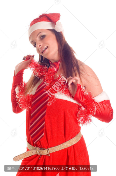 Sexy,Santa的女孩