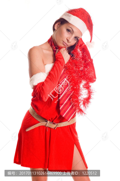 Sexy,Santa的女孩