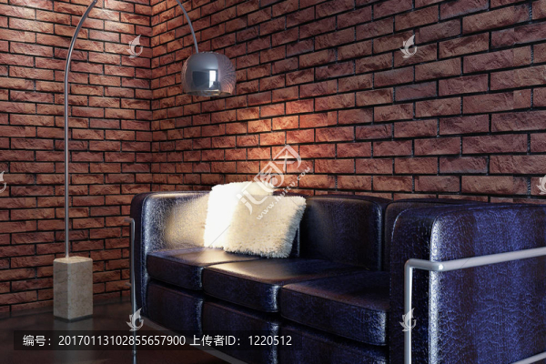 沙發(fā)3D渲染
