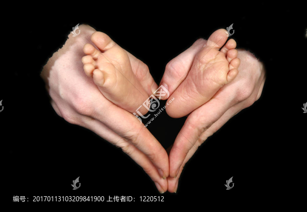 嬰兒的腳