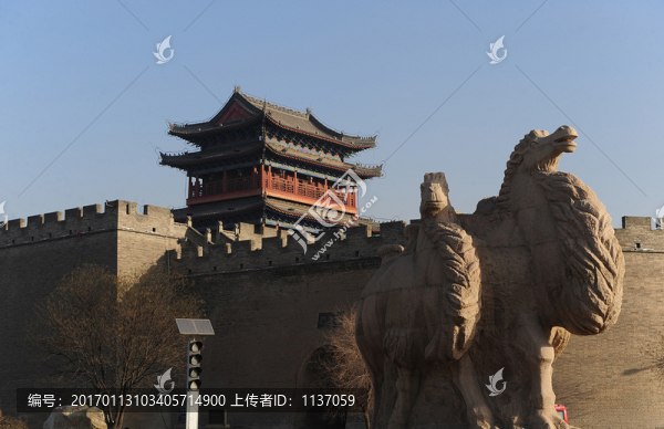 榆林古城,鎮(zhèn)遠(yuǎn)門
