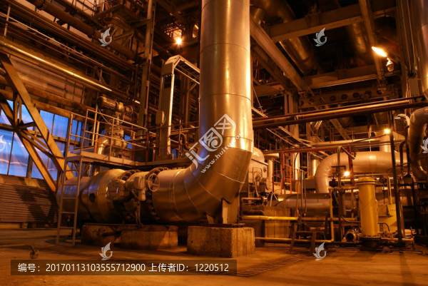 發(fā)電廠各種不同尺寸和形狀的管道