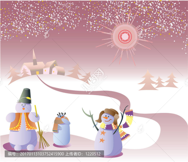 圣誕夜-匯圖網(wǎng) www.fosd68.com 圣誕夜