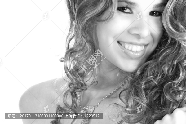 美麗的Hispanic,Woman