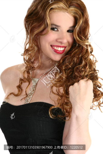 美麗的Hispanic,Woman