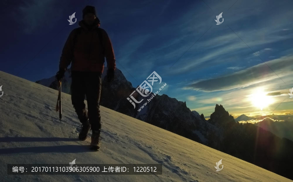 孤獨的登山者