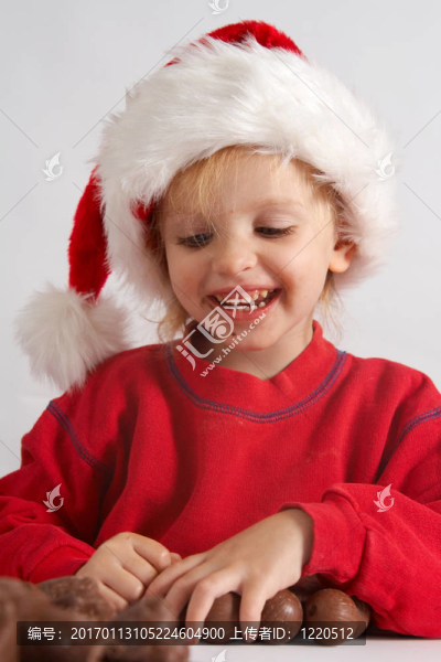 巧克力小Santa