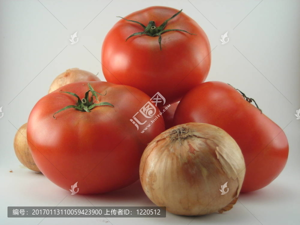 洋蔥和西紅柿