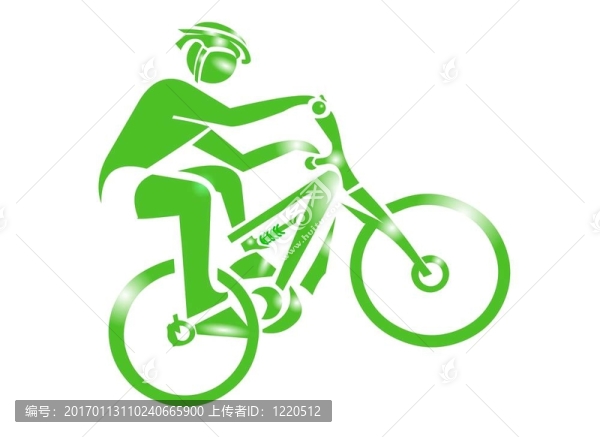 山地自行車運(yùn)動(dòng)圖標(biāo)