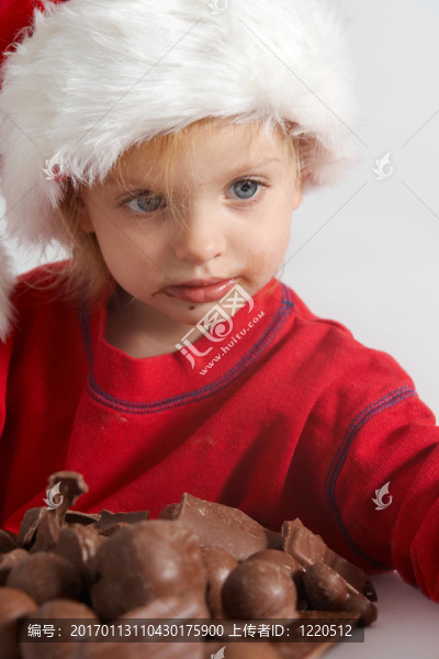 巧克力小Santa