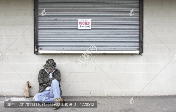 無家可歸的人