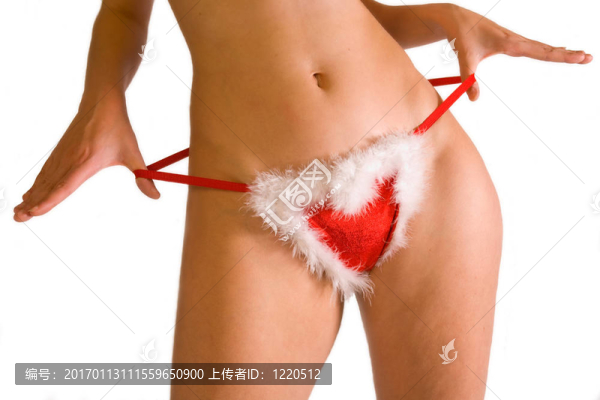 性感比基尼帶圣誕