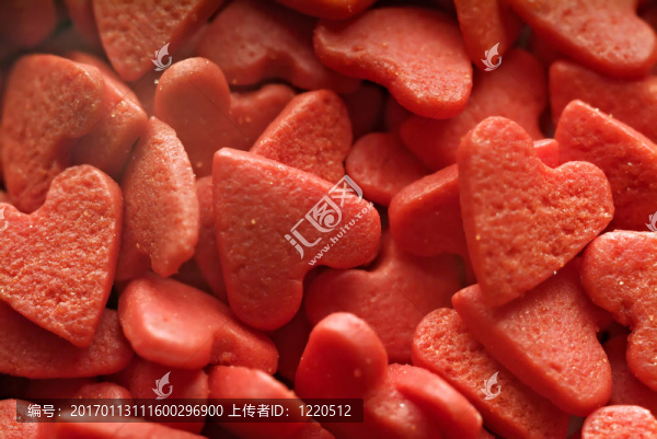 心形情人節(jié)糖果