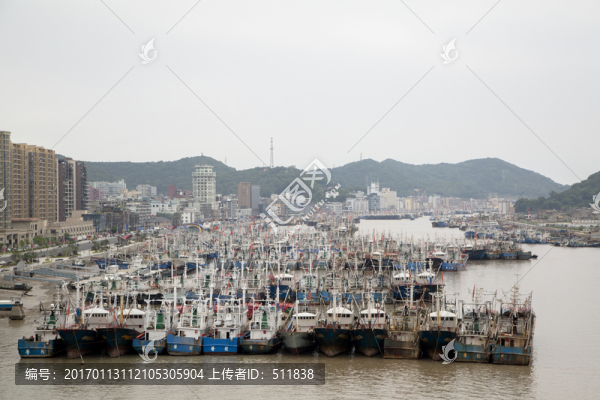 浙江舟山沈家門漁港