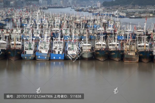 浙江舟山沈家門漁港