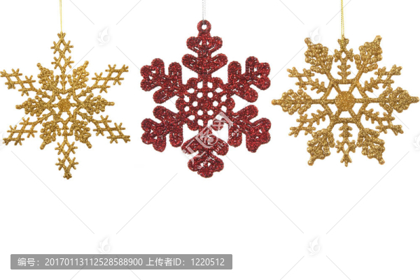 雪花裝飾