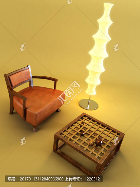 亞洲風格休息室