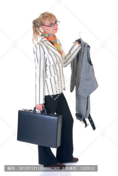 金發(fā)碧眼的女商人