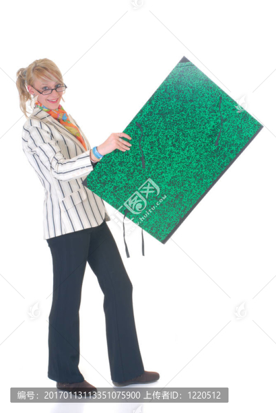 金發(fā)碧眼的女商人