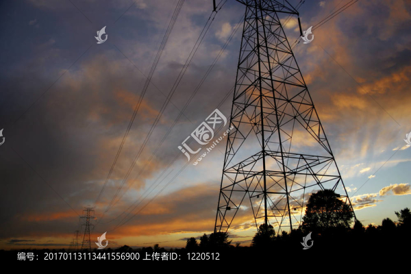 在sunset2電線