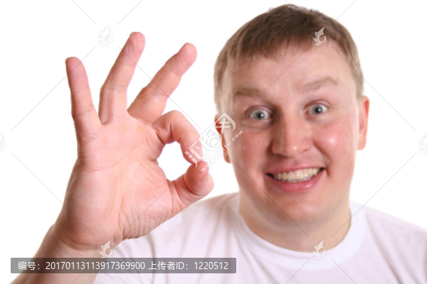 有確定標(biāo)志的男孩