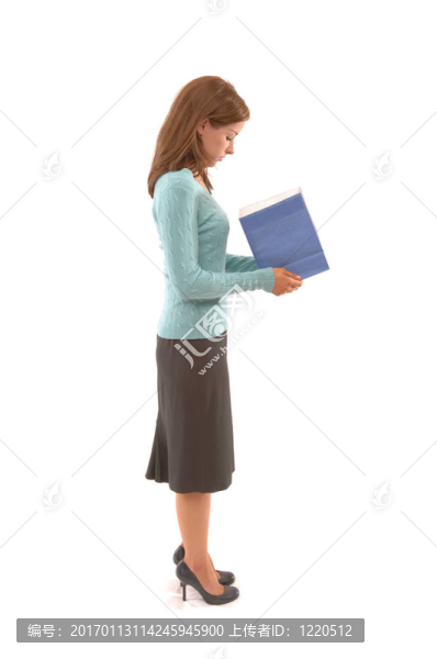 商務(wù)女人和包