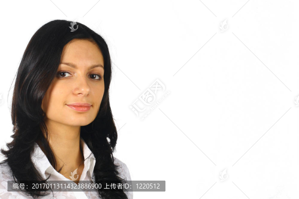 女孩的微笑