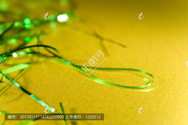 綠色和金色節(jié)日背景