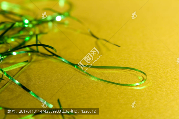 綠色和金色節(jié)日背景