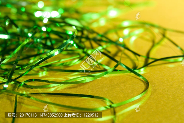 綠色和金色節(jié)日背景