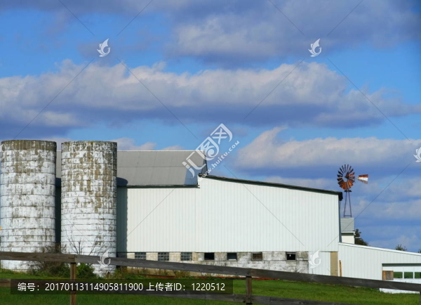 老White,Barn