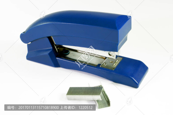 藍(lán)色的訂書機(jī)