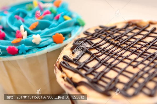 巧克力摩卡紙杯蛋糕