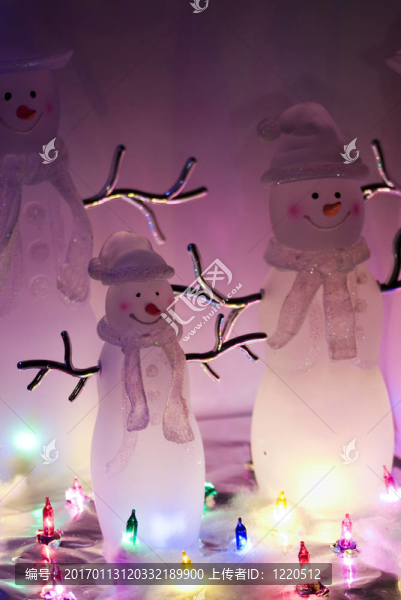 發(fā)光的雪人