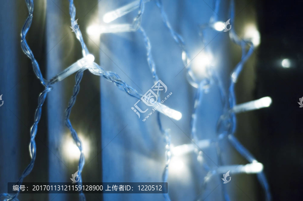 花環(huán)的光