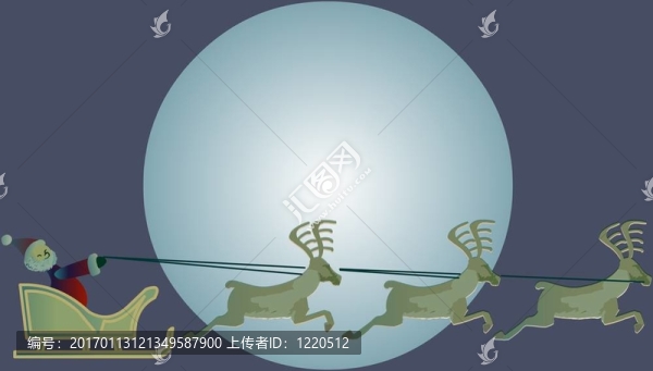 圣塔克勞斯的雪橇