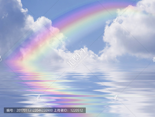 彩虹和Clouds,Reflec