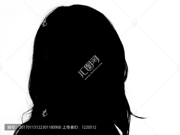 女人的剪影