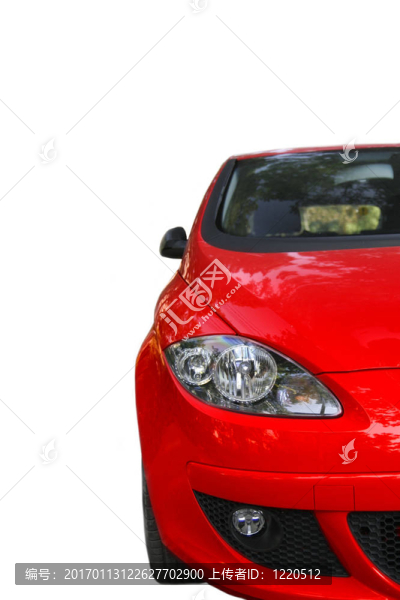 紅色的車