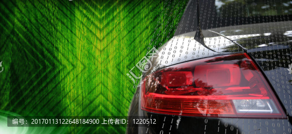 黑色的車