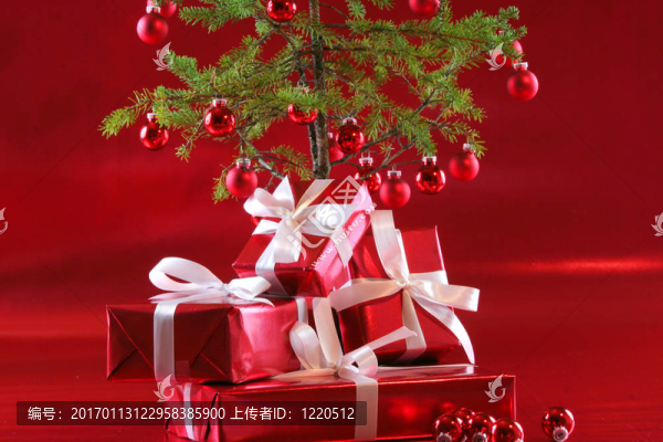 優(yōu)雅的紅色圣誕
