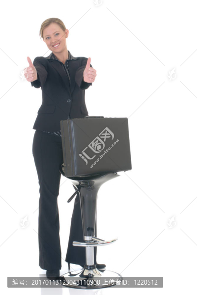 漂亮的女商人