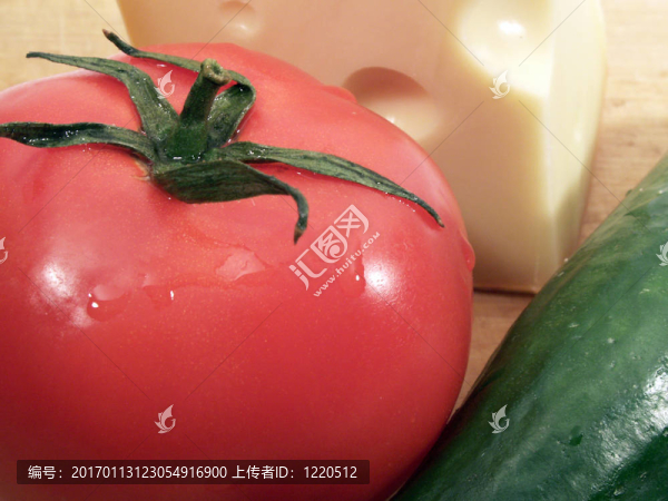 蔬菜和奶酪
