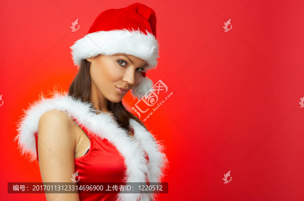 圣誕節(jié)的女人